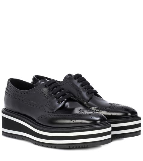 prada brogues wingtip platform.